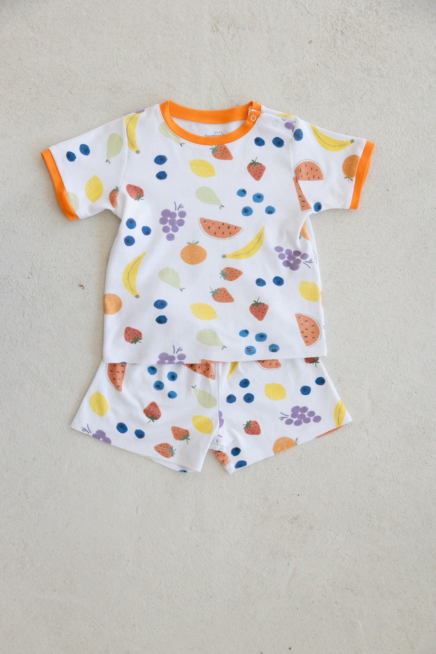 vitamin c orange short set