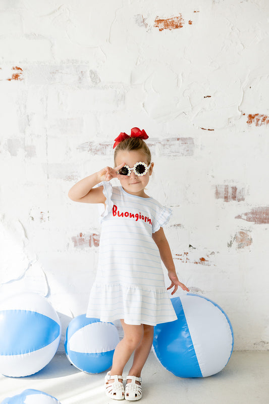 buongiorno ruffle dress