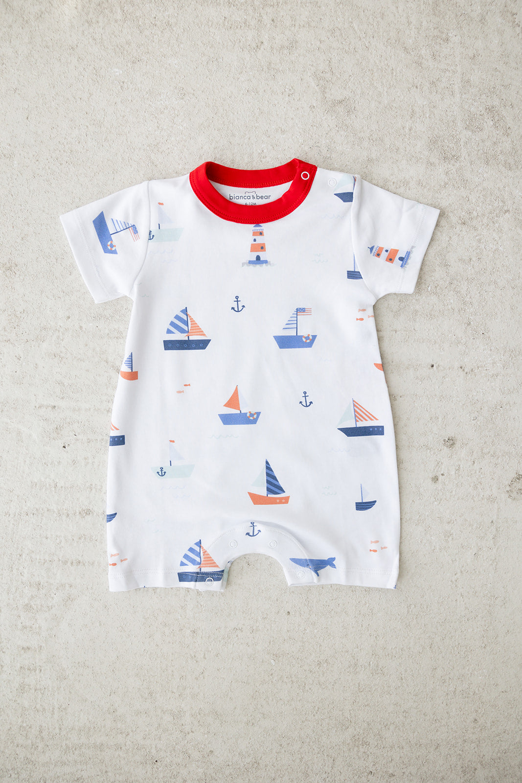 sail away baby romper