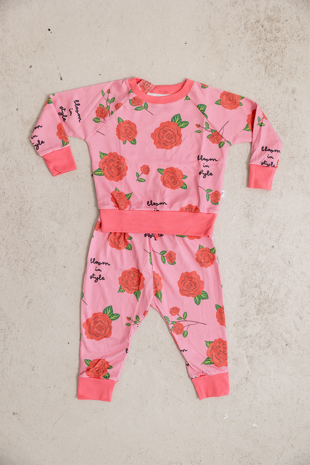 rose jogger set