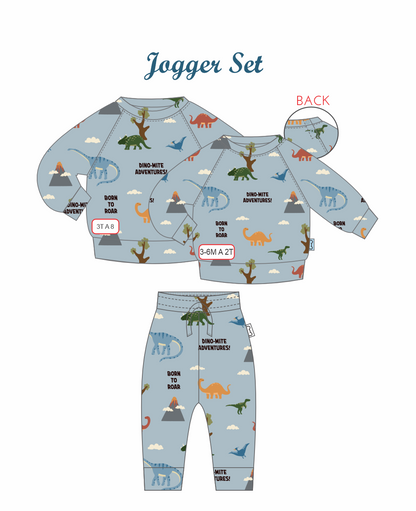 dino jogger set
