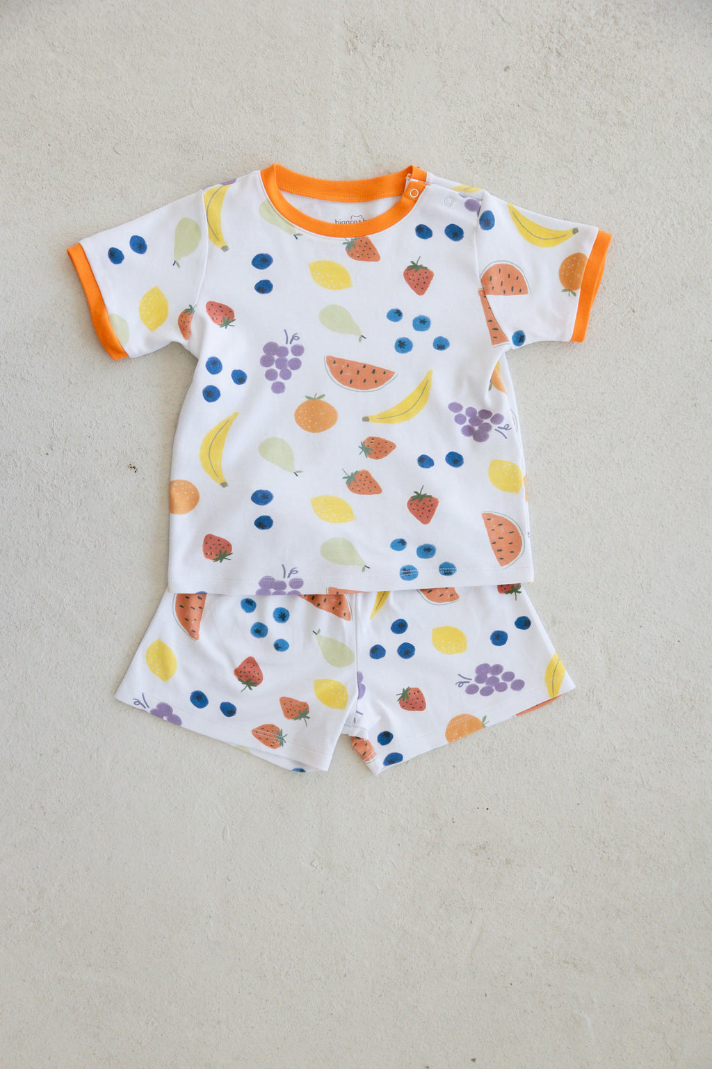 vitamin c orange short set