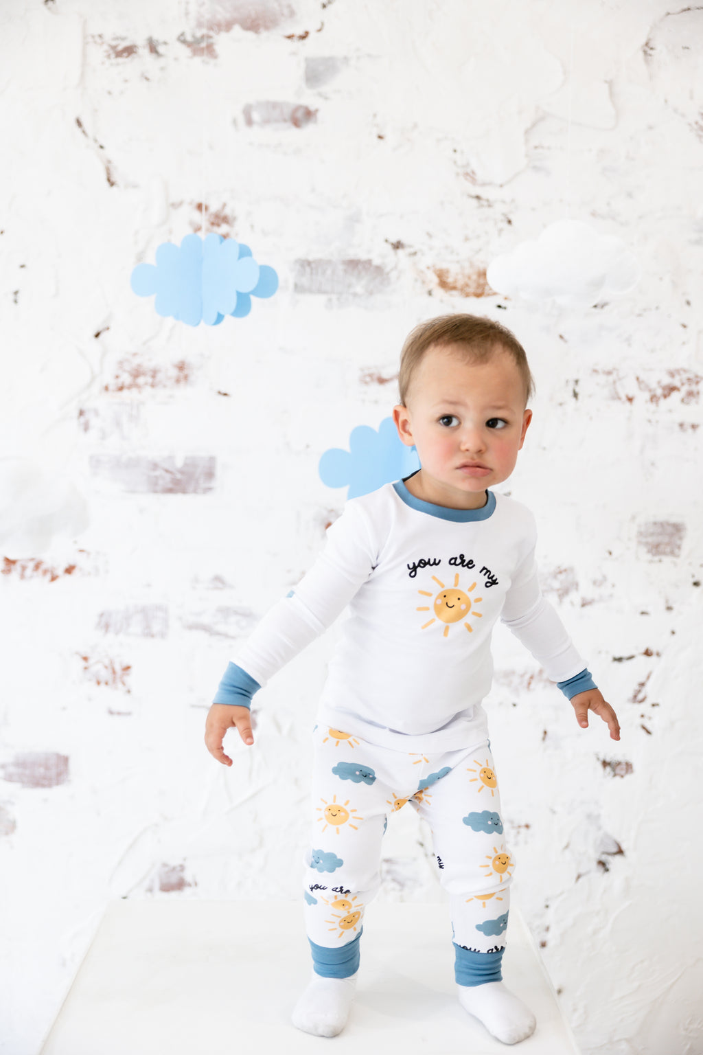 Sunshine Pima Cotton Long Sleeve Pajama Set