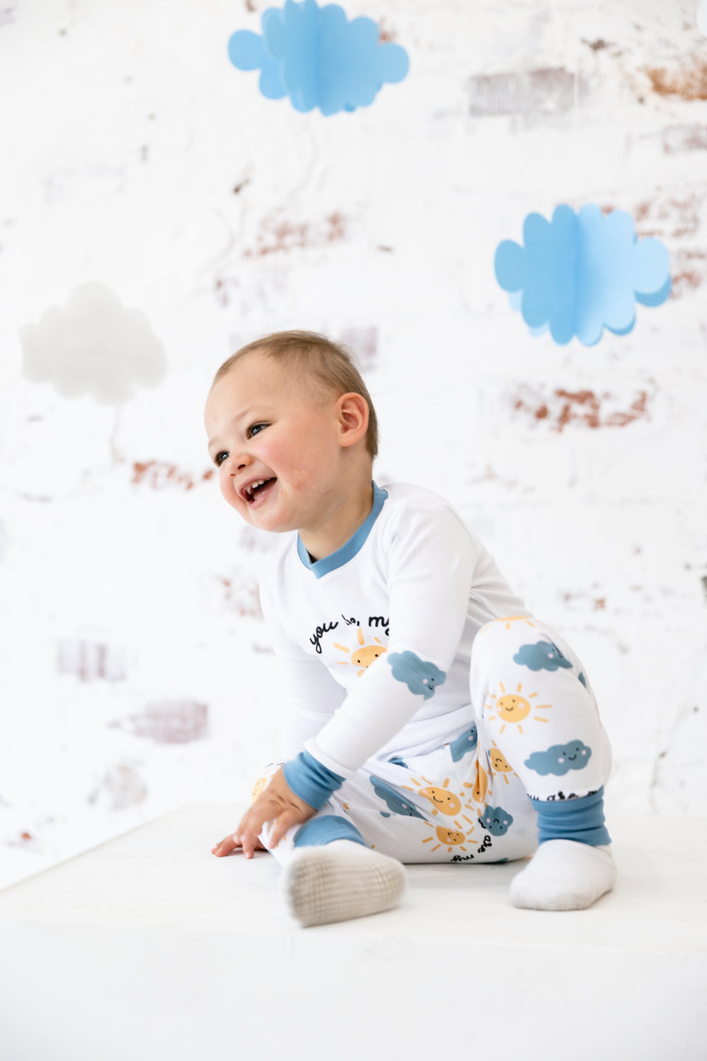 Sunshine Pima Cotton Long Sleeve Pajama Set