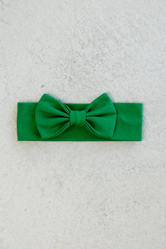 kelly green headband