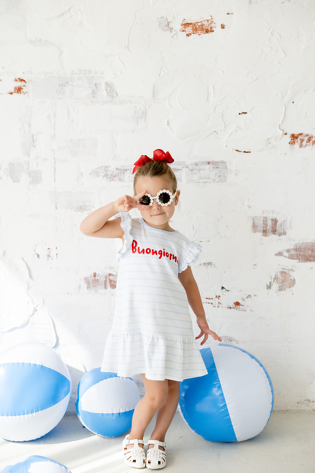 buongiorno ruffle dress